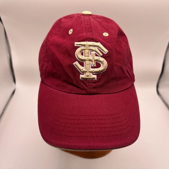 Top of the World Other - Top of the World Florida State Seminoles FSU Maroon Rhinestone Hat Adjustable